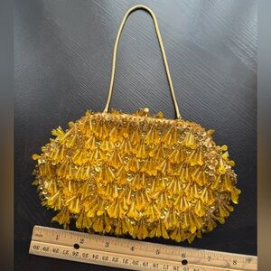 Vintage Waldorf beaded bag